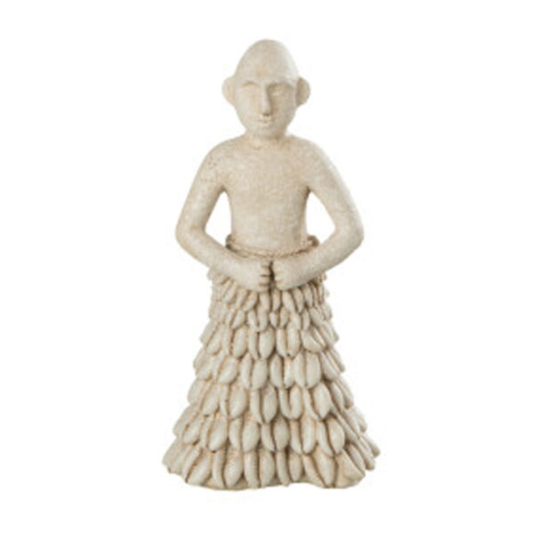 Beeld Man beige