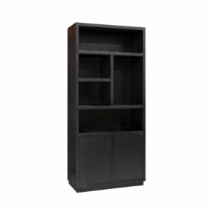 Richmond boekenkast Oakura zwart