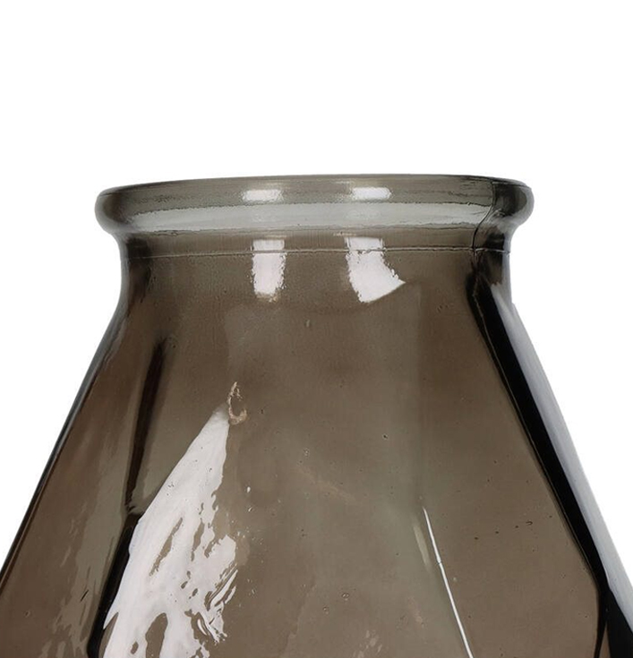 Vaas gerecycled bruin - Afbeelding 3