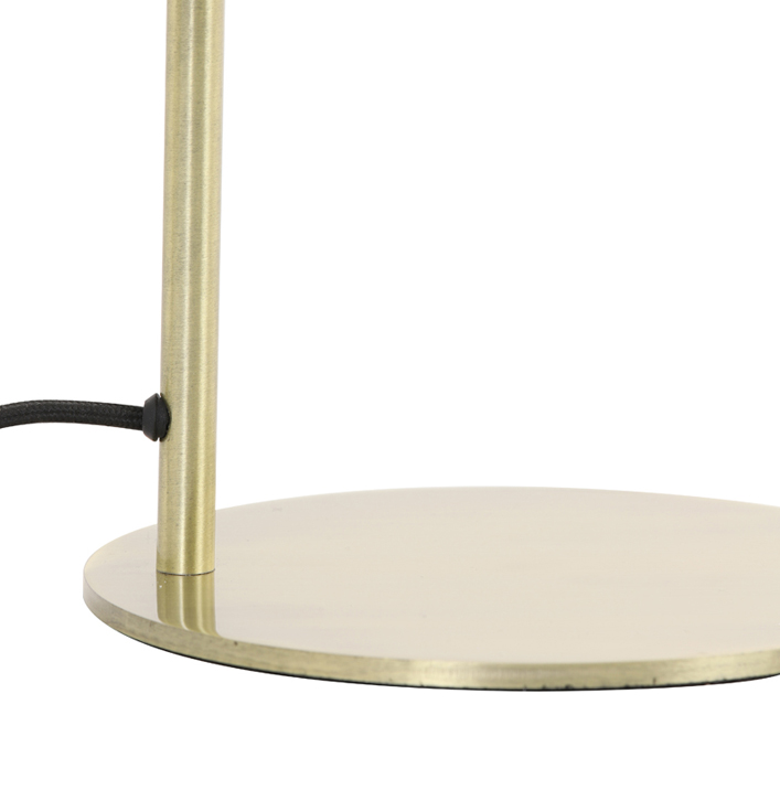 Tafellamp Riccio antiek brons - Afbeelding 5