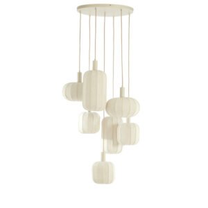 Hanglamp Tufia crème