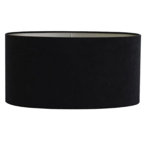 Lampenkap Velours zwart