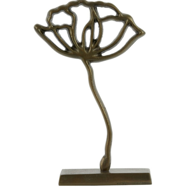 Ornament Papaveru antiek brons