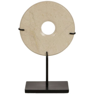 Ornament cirkel crème