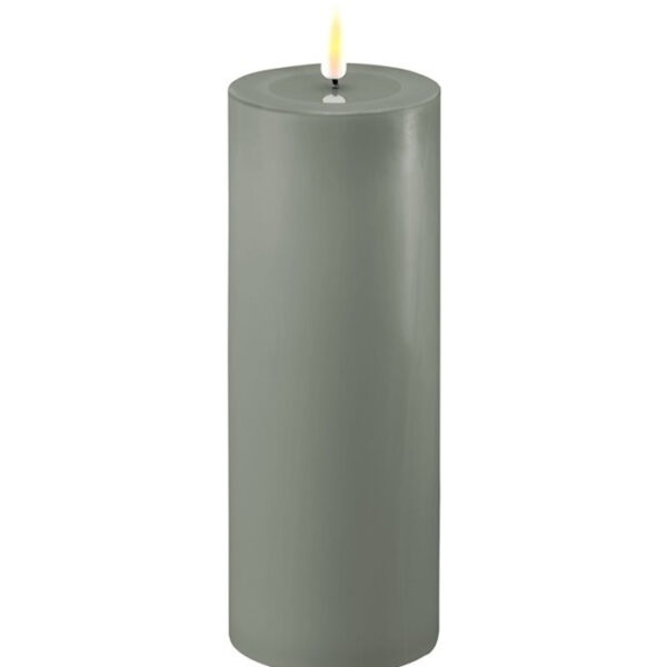 Led Kaars Salvie Green