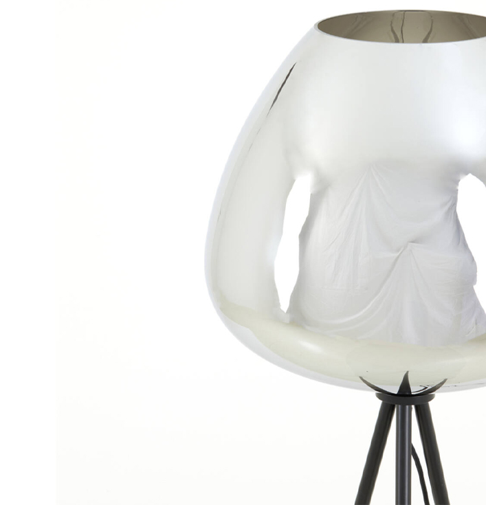 Vloerlamp Messina Grijs - Afbeelding 4