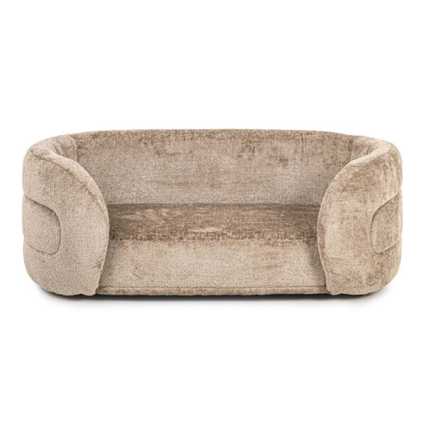 Richmond huisdierenbed Bingo taupe chenille