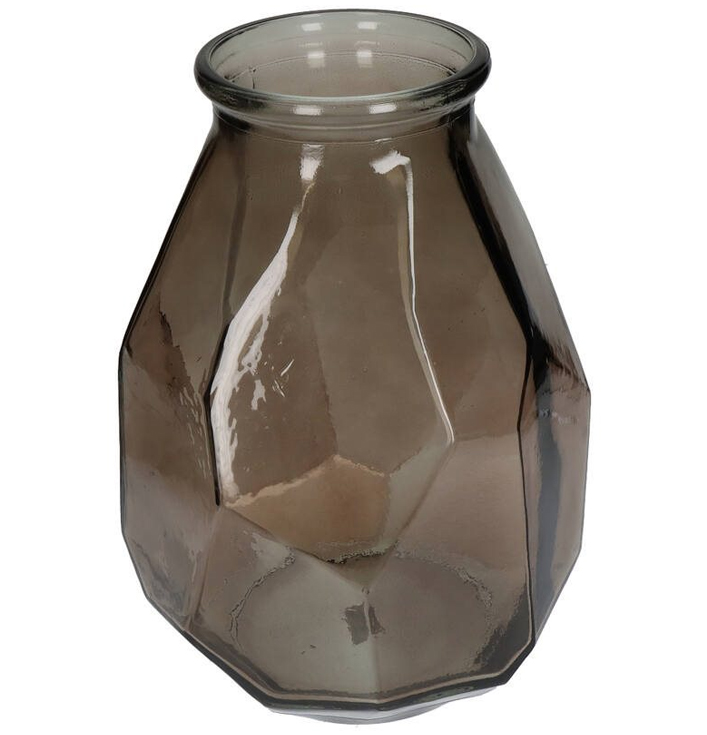 Vaas gerecycled bruin - Afbeelding 2