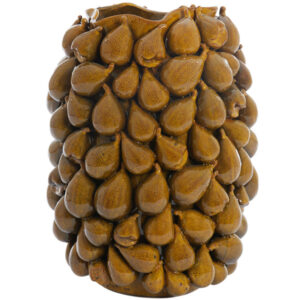 Vaas Natalia geel bruin