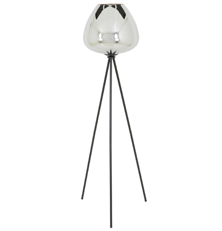 Vloerlamp Messina Grijs - Afbeelding 2