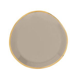 Good Morning Plate gray morn