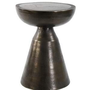 Ronde Bijzettafel Porano Brons