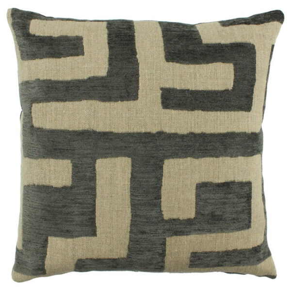 Claudi sierkussen Kubana dark taupe