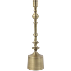 KANDELAAR SHEVA MAT ANTIEK BRONS