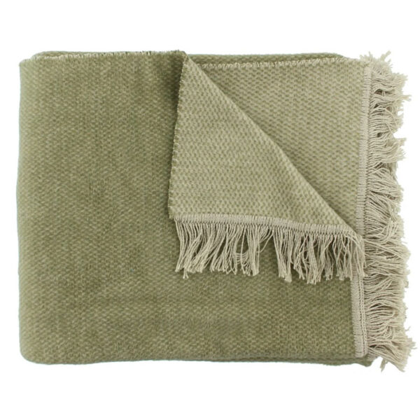 Claudi Plaid Unami Olive
