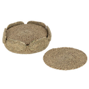 Onderzetters Marie naturel set van 6