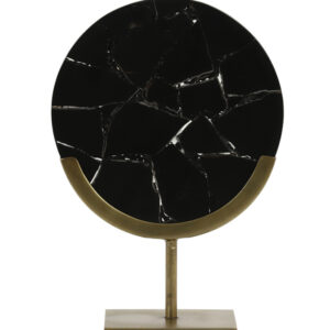 Ornament Gradoli Agaat Zwart