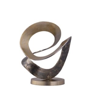 Ornament Hilda organisch messing