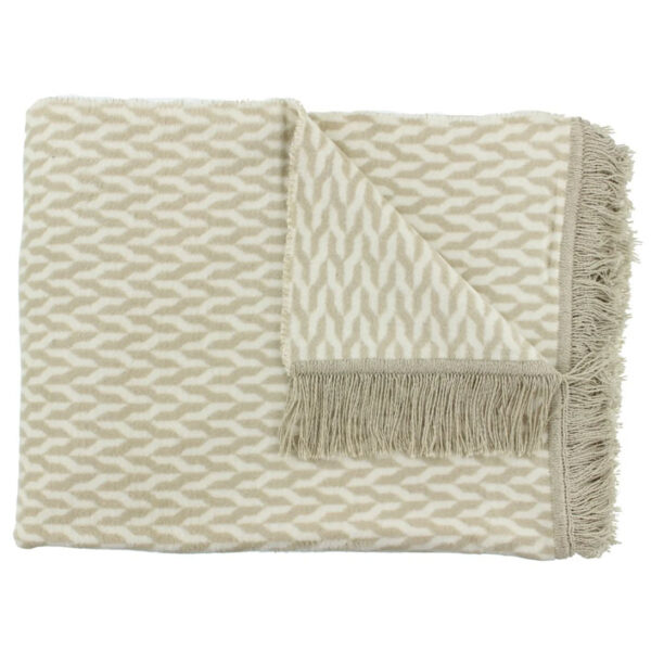 Claudi Plaid Aphos Naturel