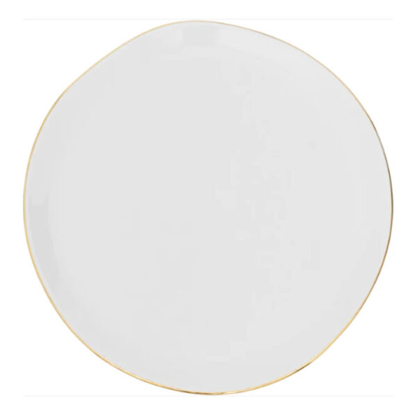 Good Morning Plate white