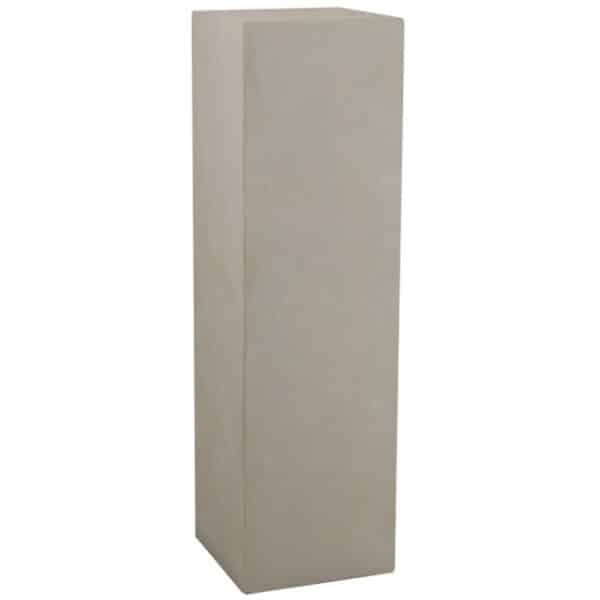 Zuil Klei Rechthoek Beige