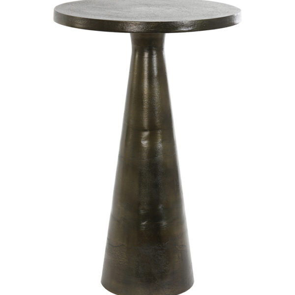 Bijzettafel Paola Antiek Brons
