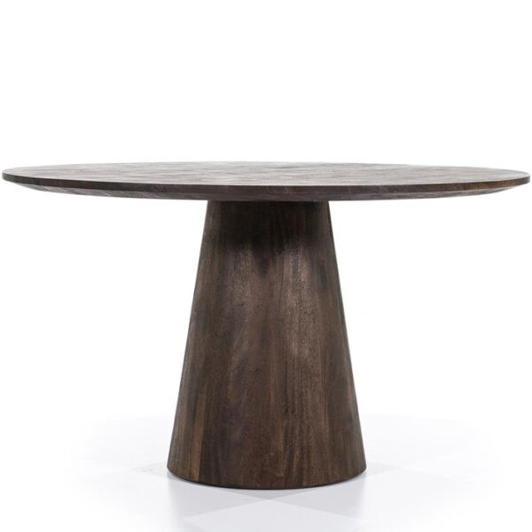 Ronde Eettafel Aurora Mangohout Bruin