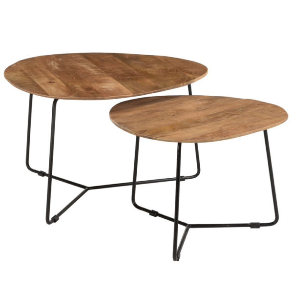 Salontafel Set Ivy Bruin