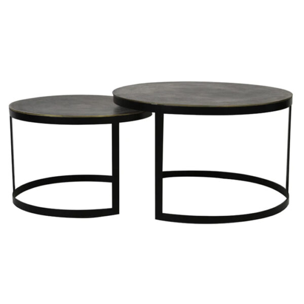 Salontafel Set Tarente Antiek Brons